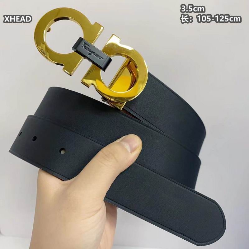 Ferragamo belt 35mmX105-125cm 8L117